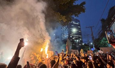 A REPÚBLICA TREMEU: Protesto do MBL Cerca Sede do Banco Master e Revela 