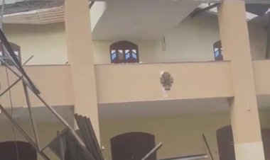 Teto de igreja desaba em Nossa Senhora do Socorro; segundo caso na Grande Aracaju em menos de uma semana